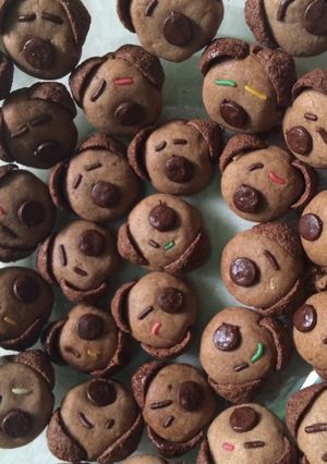 Foto resep Milo Doggies Cookies (no mixer)