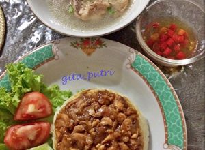 Foto resep Nasi Tim Ayam