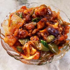 A picture of Chilli gobhi.