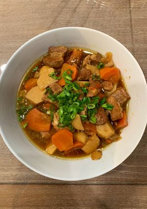 馬鈴薯燉肉 的食譜成品照片