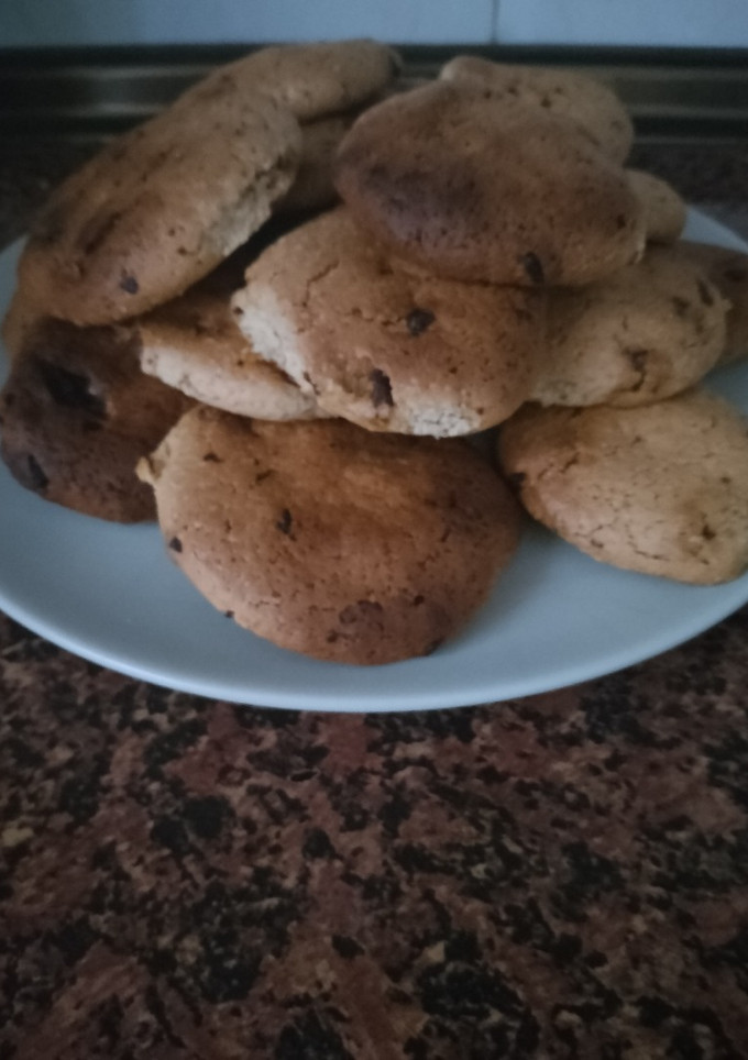 Una foto de Cookies de Chips de Chocolate