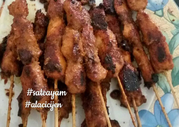 Sate ayam manis