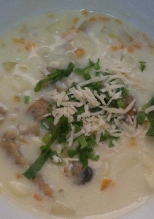 Foto resep Macaroni cream sop