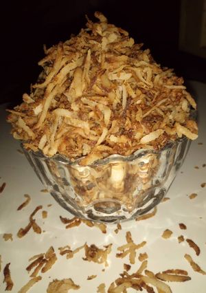A picture of Coconut flakes.