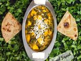 પાલક પનીર (Palak Paneer Sabji Recipe In Gujarati)