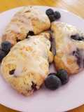 Scones de Limón y Arándanos
