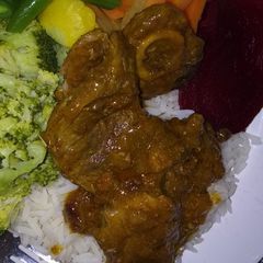 A picture of Mutton stew.