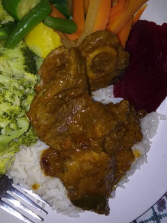 A picture of Mutton stew.