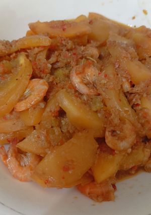 Foto resep Terong Asam Udang