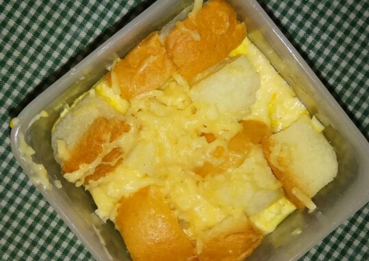Cara Memasak Roti tawar kukus MPASI 8 bulan 4 bintang yang Nikmat