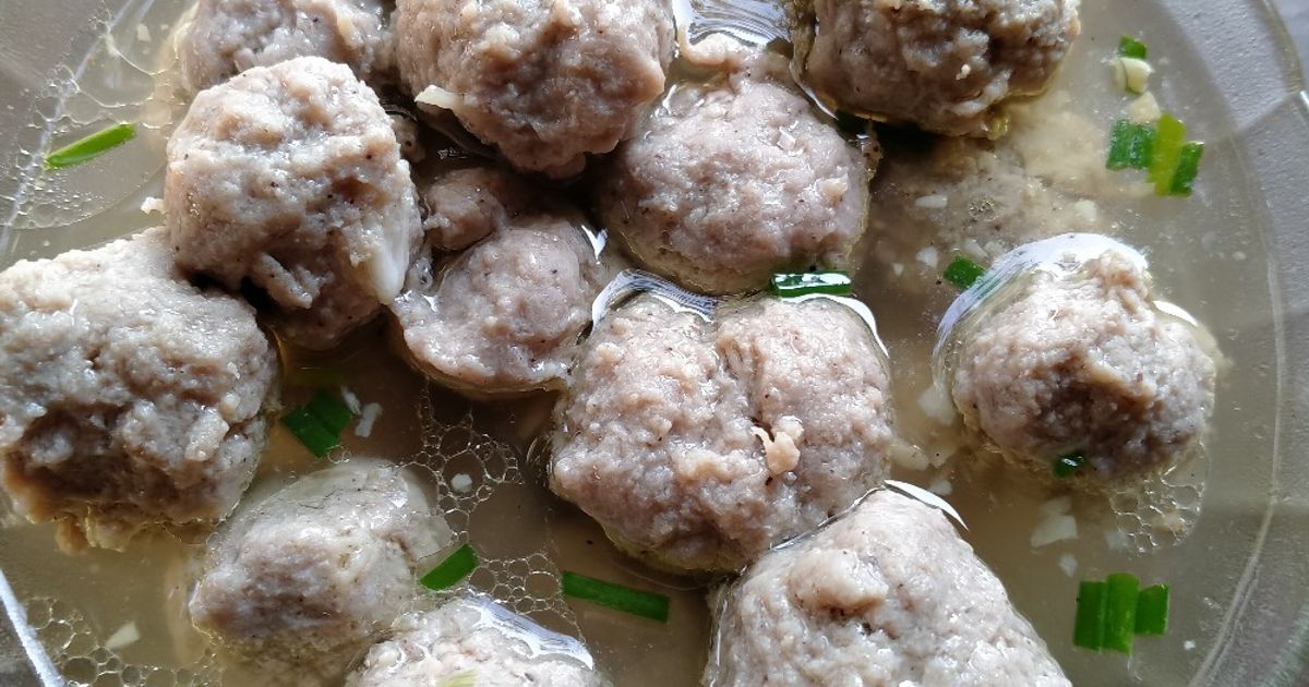 Resep Bakso Daging Sapi Blender oleh Meydiana Dyah Pramesty - Cookpad