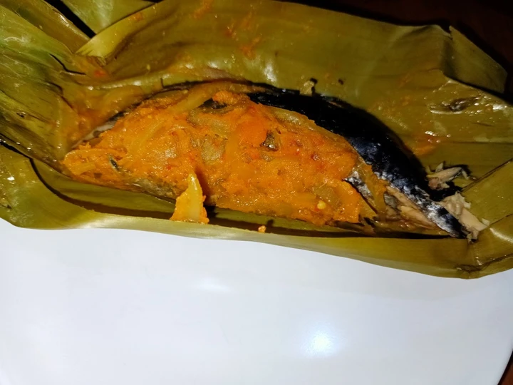 Langkah Mudah untuk Membikin Resep  Pepes tongkol mangga muda yang Menggugah Selera, Enak Banget