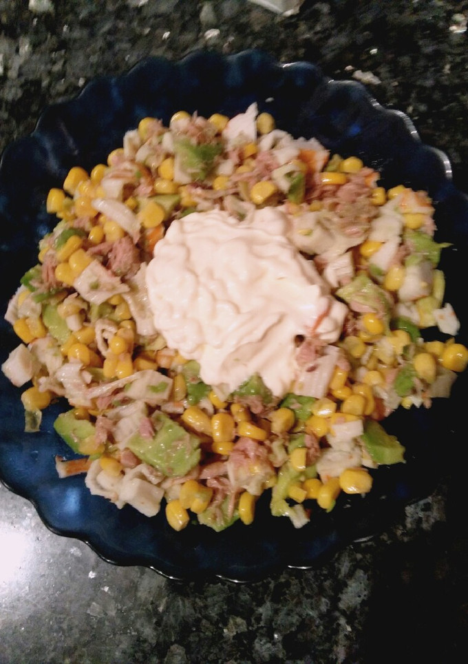 Una foto de Ensalada de aguacate