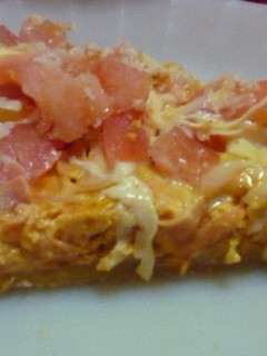 Una foto de Tarta fresca al microondas