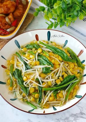 Foto resep Tumis Sawi Jagung Tauge