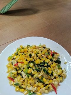 Foto resep Orak arik telur jagung cesin