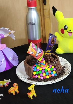 A picture of Antigravity cake.