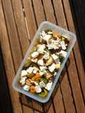 Ensalada de garbanzos (receta de aprovechamiento)