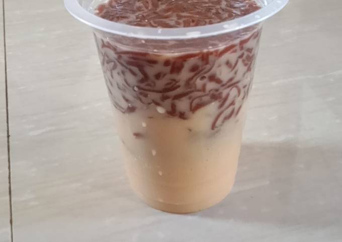 Cara Membuat Es Jelly Nutrijell Resep Es jelly coklat serut gula merah oleh Rara Kitchen - Cookpad