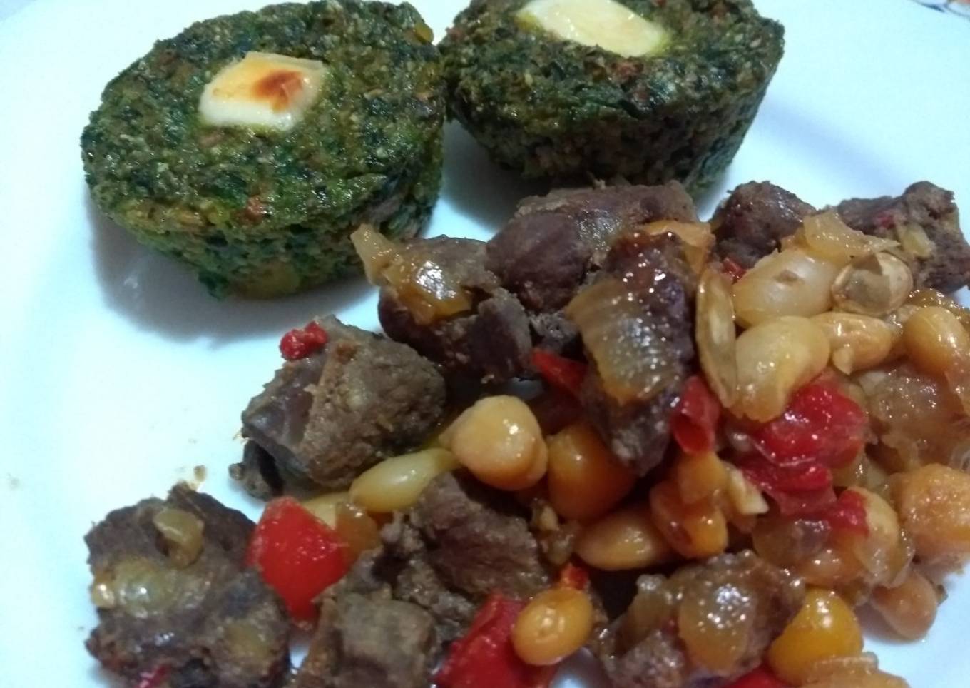 Tortitas de acelga, calabaza y zanahoria