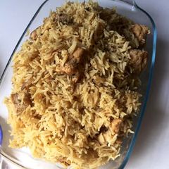 A picture of Boneless chicken pulao.