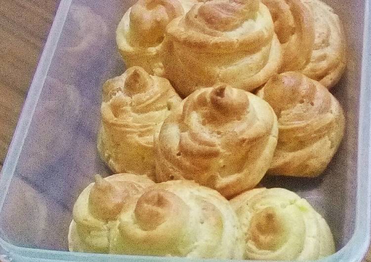 Kue Soes / eclair tanpa coklat