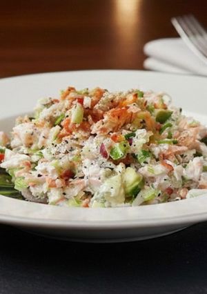Una foto de Ensalada fría de cangrejo (sin limón)