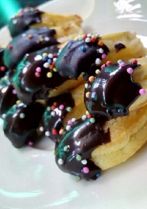 Foto resep Stick sus kering lapis coklat