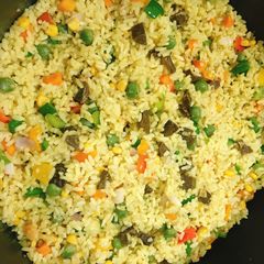 Fried rice A picture of Fried rice.