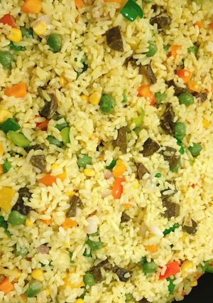 A picture of Fried rice.