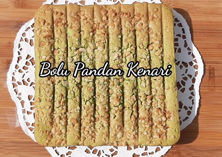 Cara Gampang Membuat BoLu Pandan Kenari yang Enak Banget