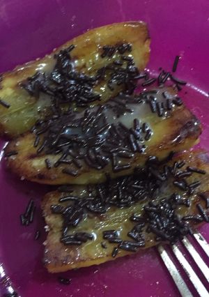 Foto resep Pisang bakar coklat sederhana murmer