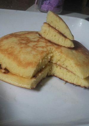 Una foto de Pancakes FÁCILES para desayunar un domingo!!!