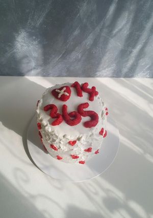عکسی از دستور مینی کیک سالگرد ازدواج