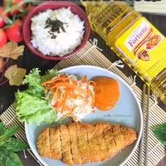 A picture of Chicken Katsu.