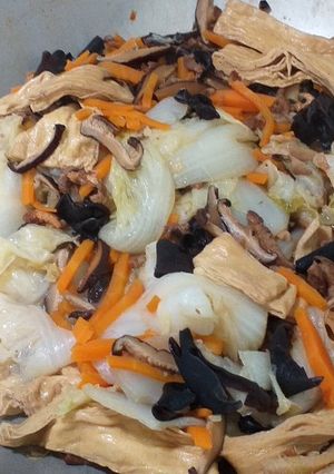 粉絲白菜滷 的食譜成品照片