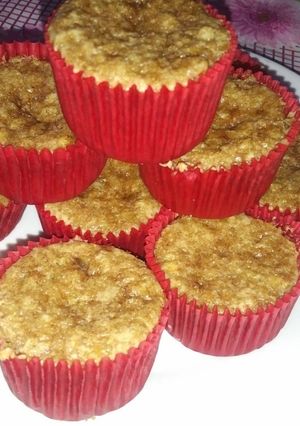 Una foto de Muffins de Manzana y canela