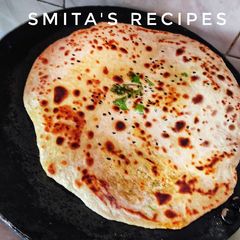 A picture of Stuffed poatato kulcha.