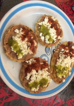 Una foto de Sopes