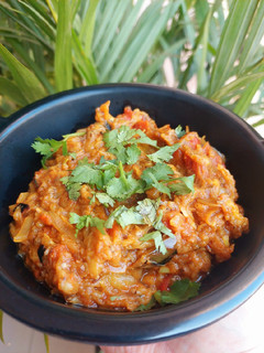 पंजाबी स्टाइल बैंगन भरता(punjabi style baingan bharta recipe in hindi) रेसिपी मुख्य फोटो