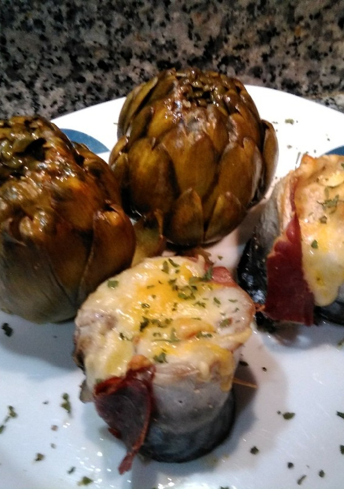 Una foto de Filetes de Verdel, o Barat, rellenos