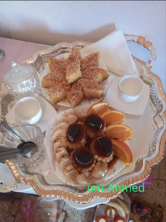 صورة لوصفة بسبوسة