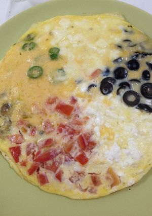 صورة لوصفة البيض الملون 🍳
