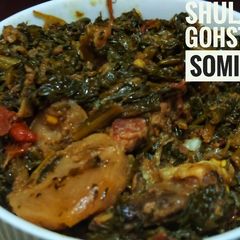 A picture of Pattay waly shaljum gosht.