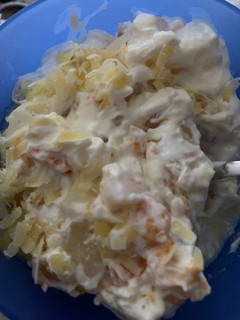 Foto resep Salad buah cream cheese