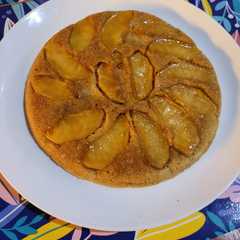 Una foto de Panqueque de manzana