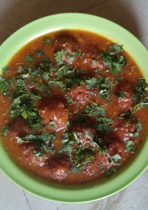 आलू मंचूरियन (aloo manchurian recipe in Hindi) रेसिपी मुख्य फोटो