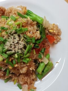รูปของ ข้าวผัดไข่ตามสั่ง (เจ)