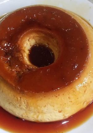 Una foto de Flan casero fácil y delicioso