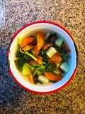 Sayur Bening Bayam dengan Labu Siam